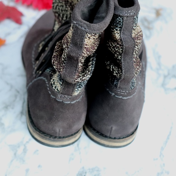 THE SAK Jezebelle Suede Tassel Stripe Booties - Picture 2 of 4